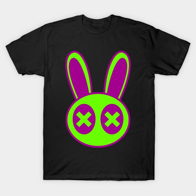 Vibrant rabbit T-Shirt by JunniePL